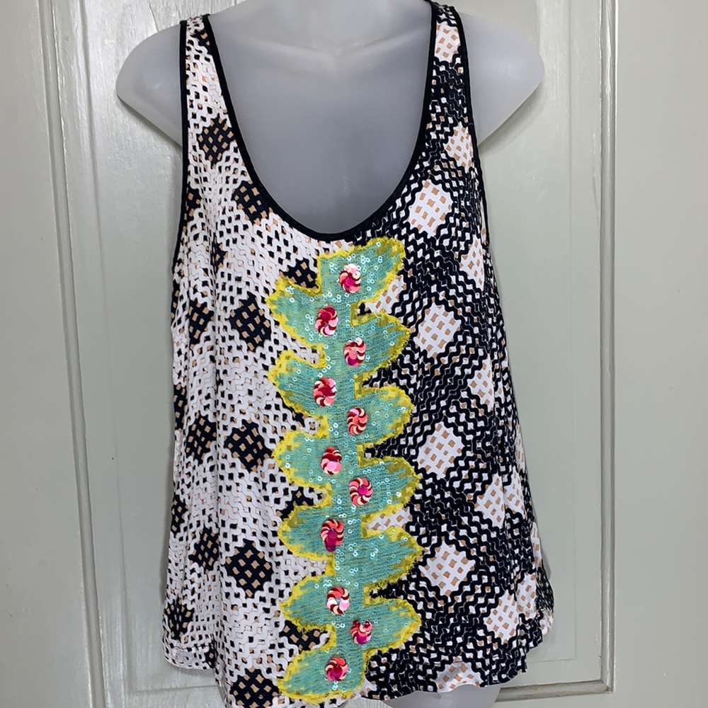 Anthropologie - Fish Fry- Rayon Tank